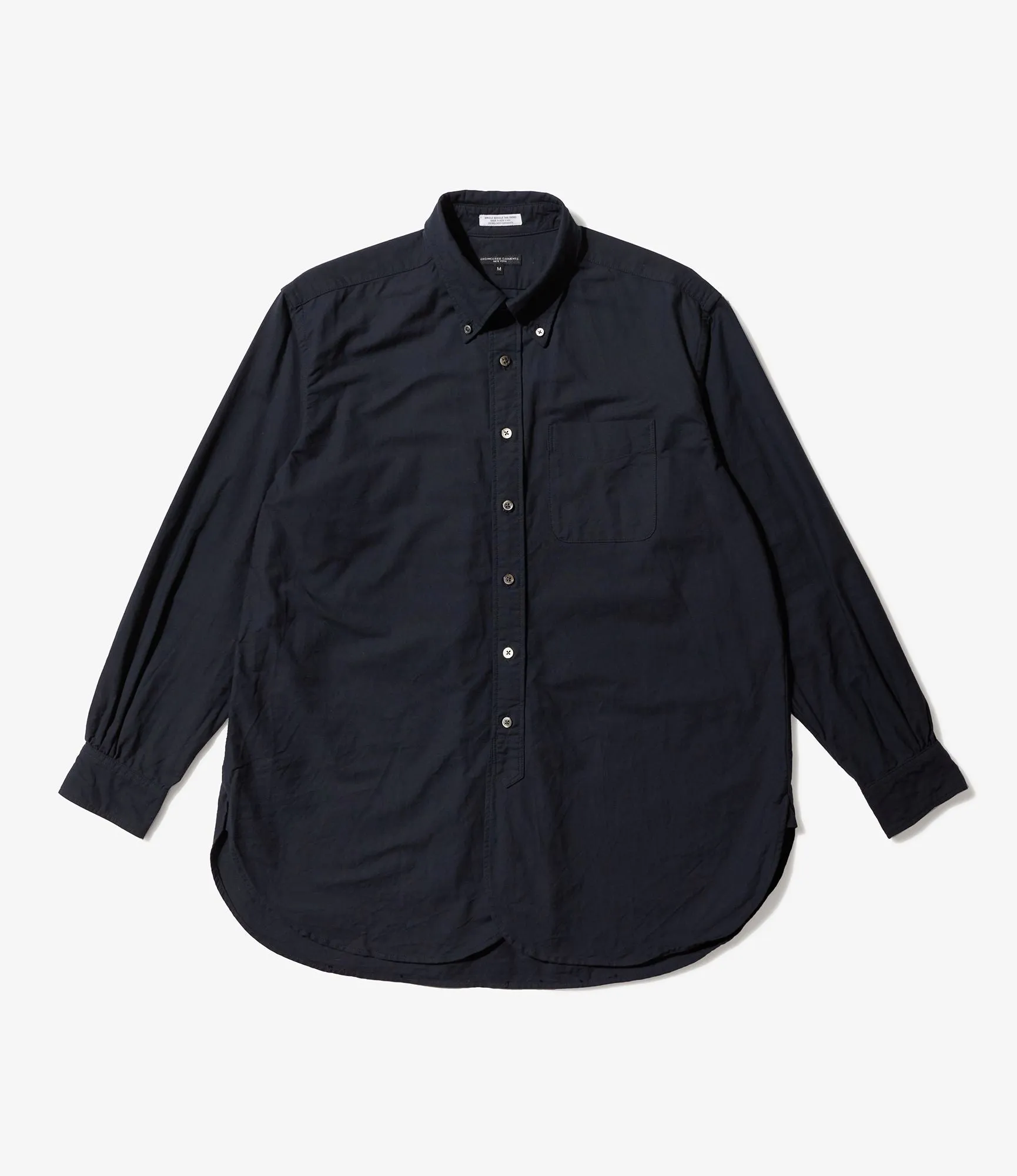 Engineered Garments 19 Century BD Shirt - Dk. Navy Cotton Oxford