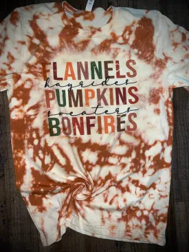 Flannels Pumpkins Bonfires
