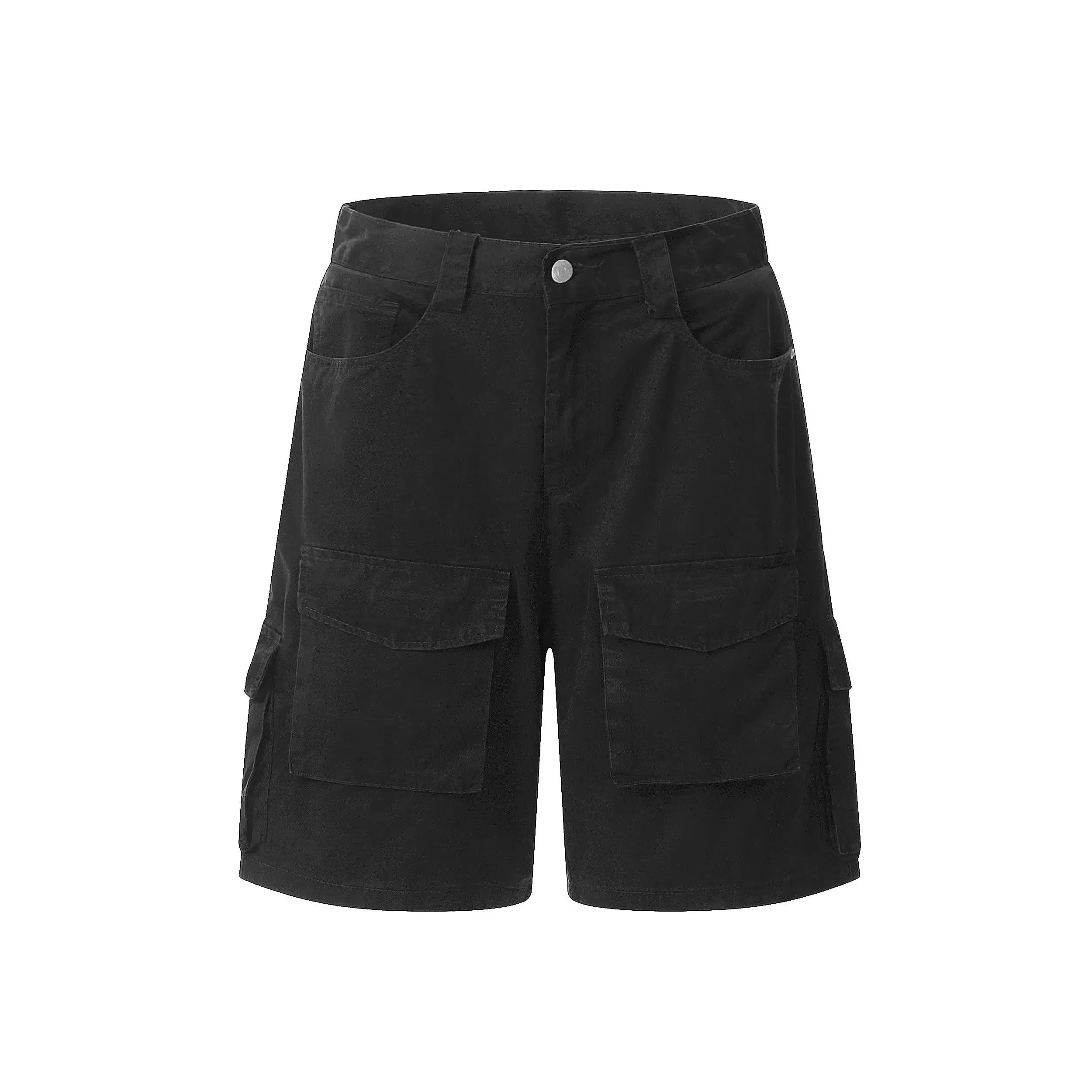 Flap Pocket Cargo Style Shorts