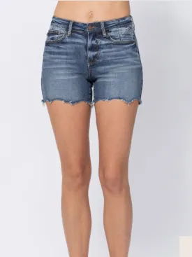 Floral paisley bandana shorts