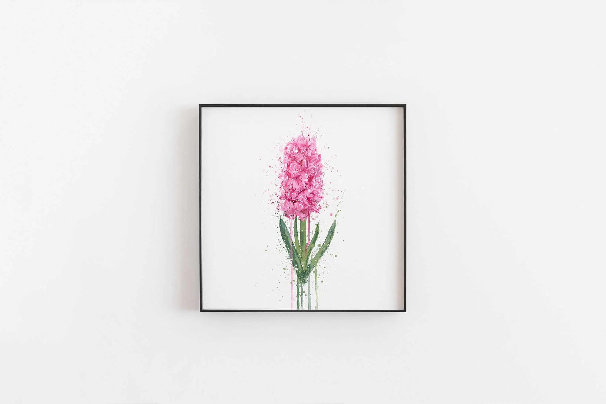 Flower Wall Art Print 'Hyacinth'