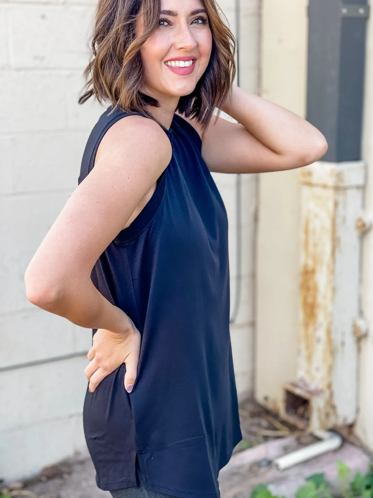 Flowy Tank | Black