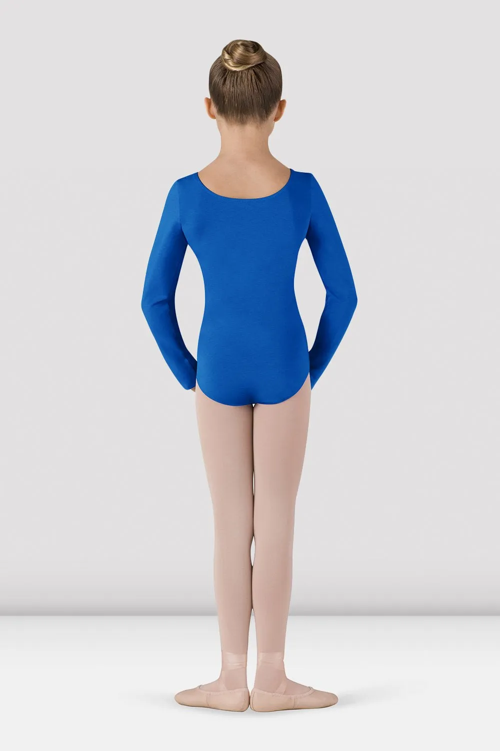 Girls Basic Long Sleeve Leotard