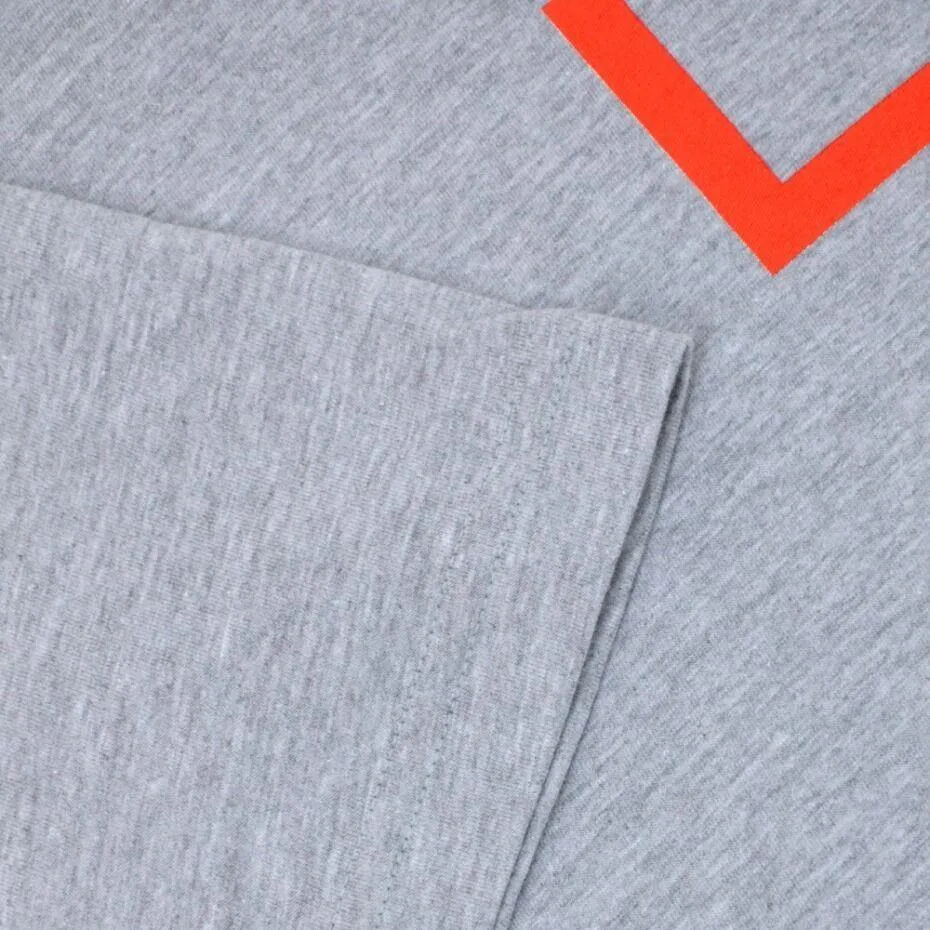 Grey Los York Print T Shirt Top
