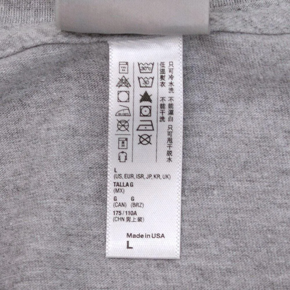 Grey Los York Print T Shirt Top