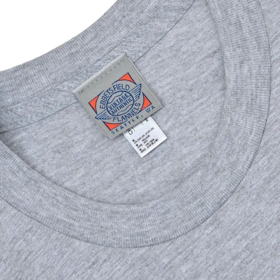 Grey Los York Print T Shirt Top