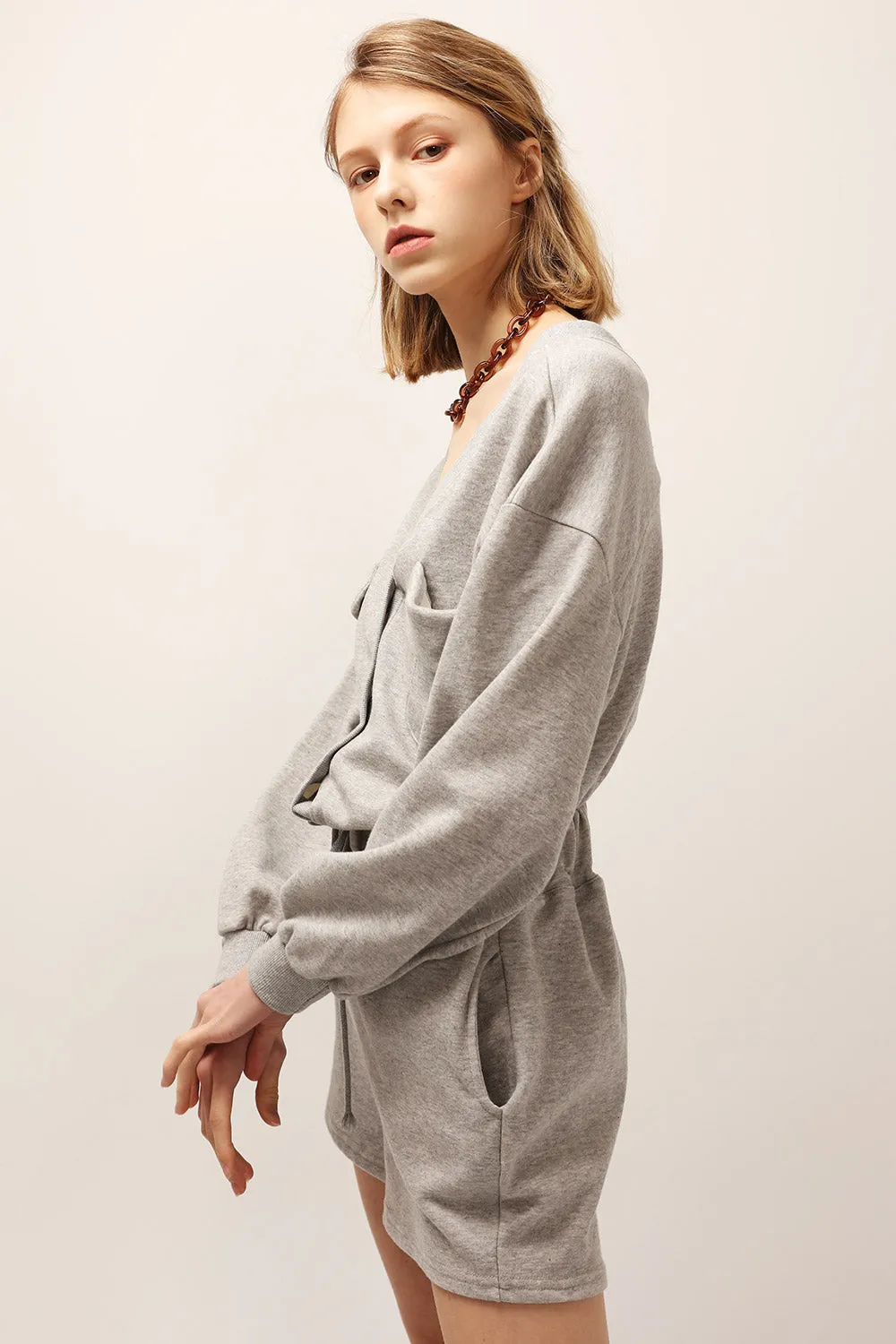Hailey Sweat Romper