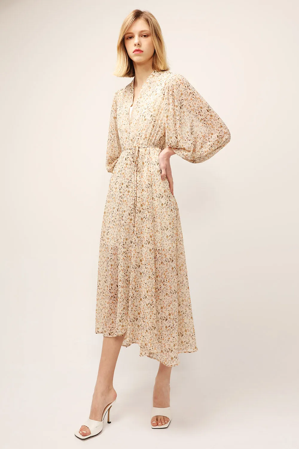 Harper Floral Robe Dress
