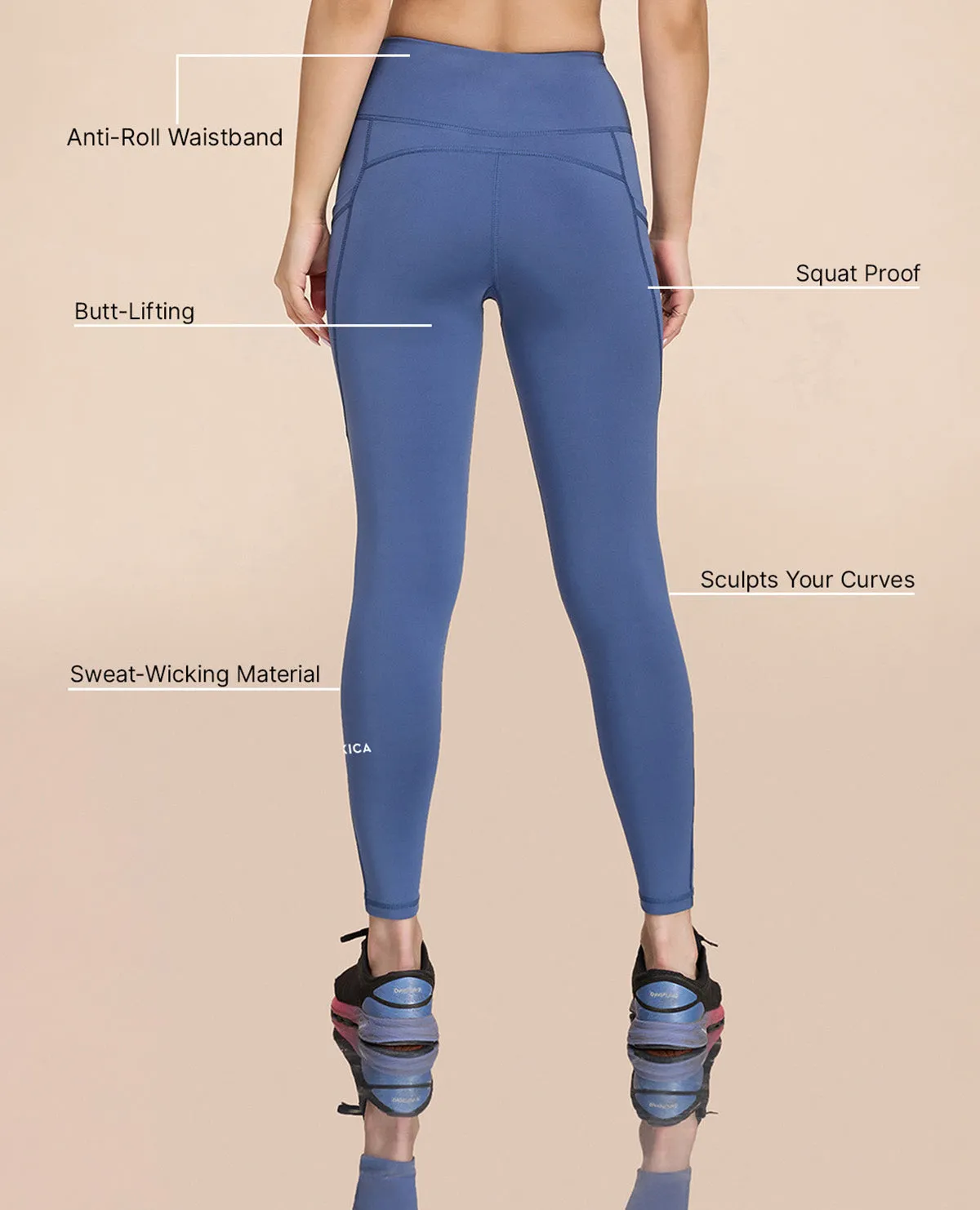 High Waisted Stretchable Leggings