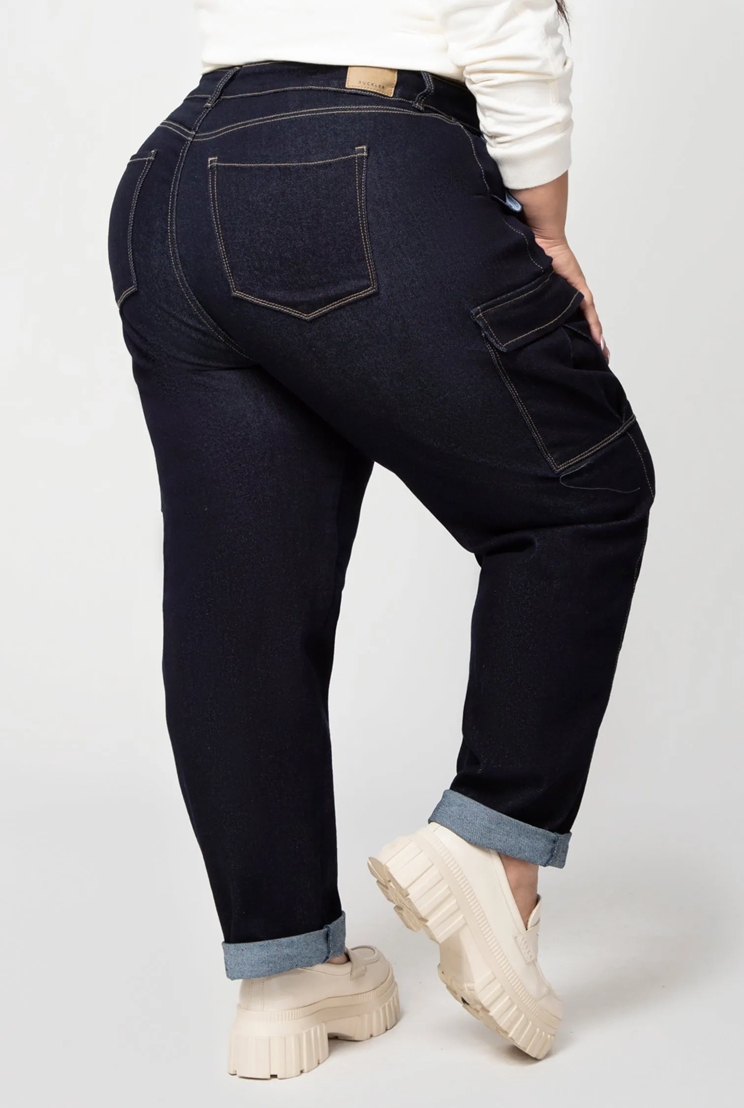 JEAN SLOUCHY CARGO DAMA REF 9740 PL