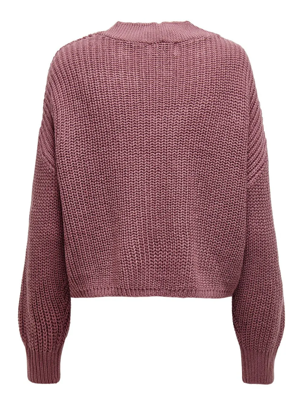 Knitted cardigan ONLY Carol, dark pink