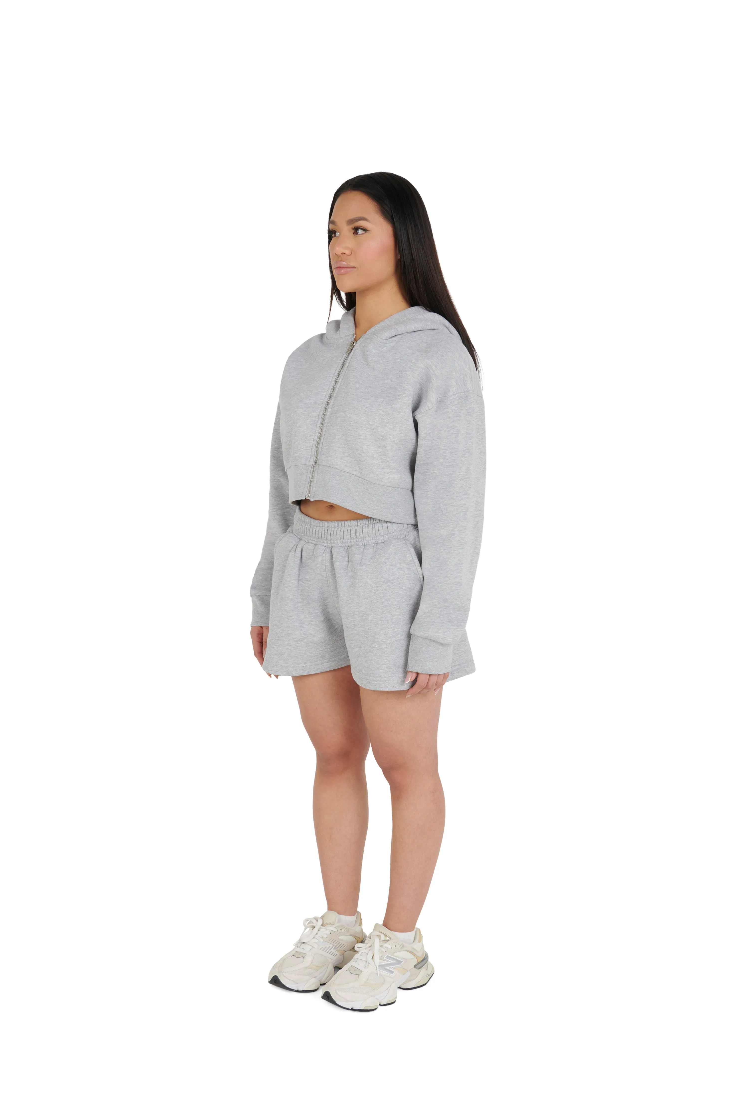 Ladies Cropped Shorts 330GSM