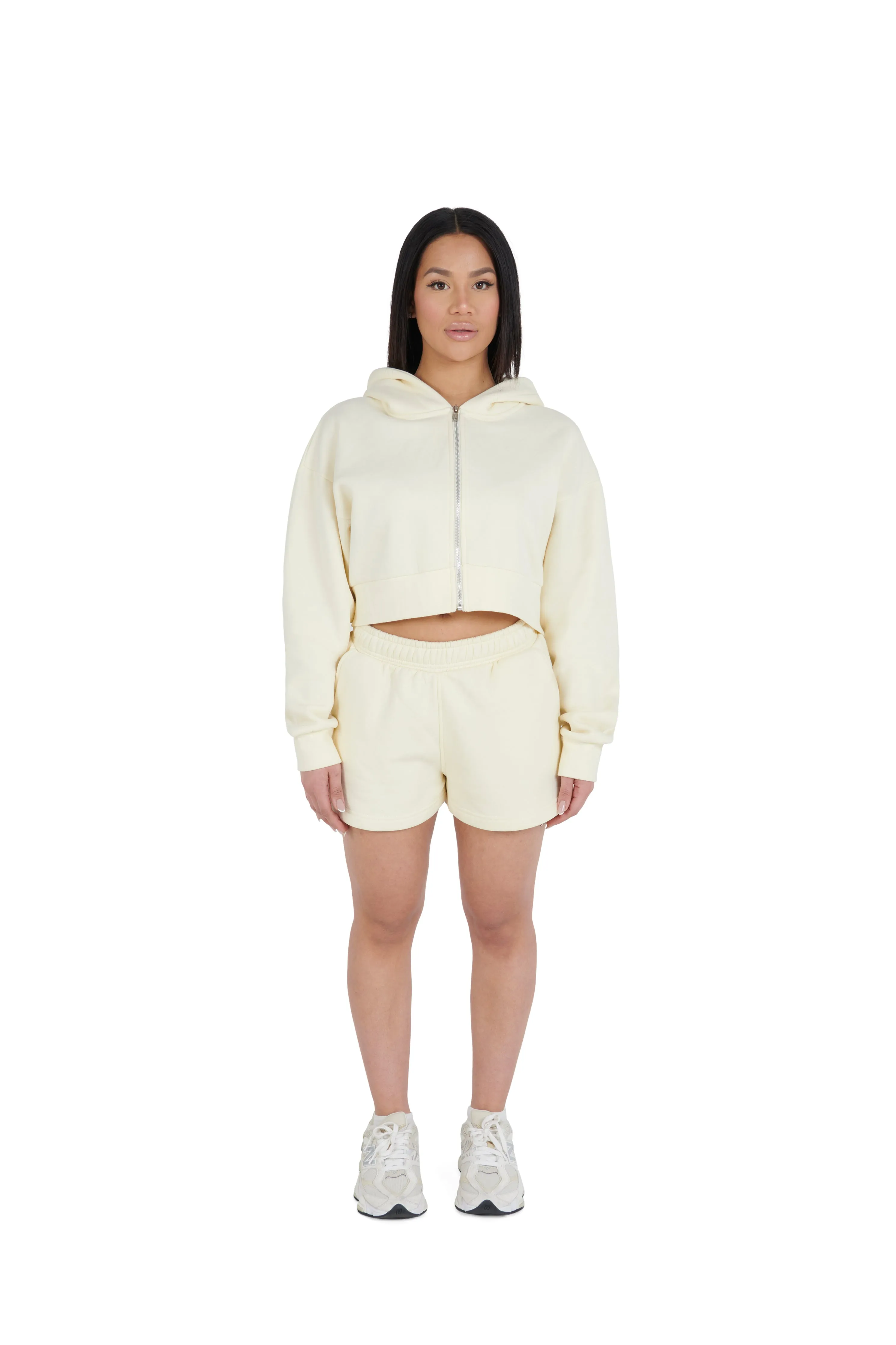 Ladies Cropped Shorts 330GSM