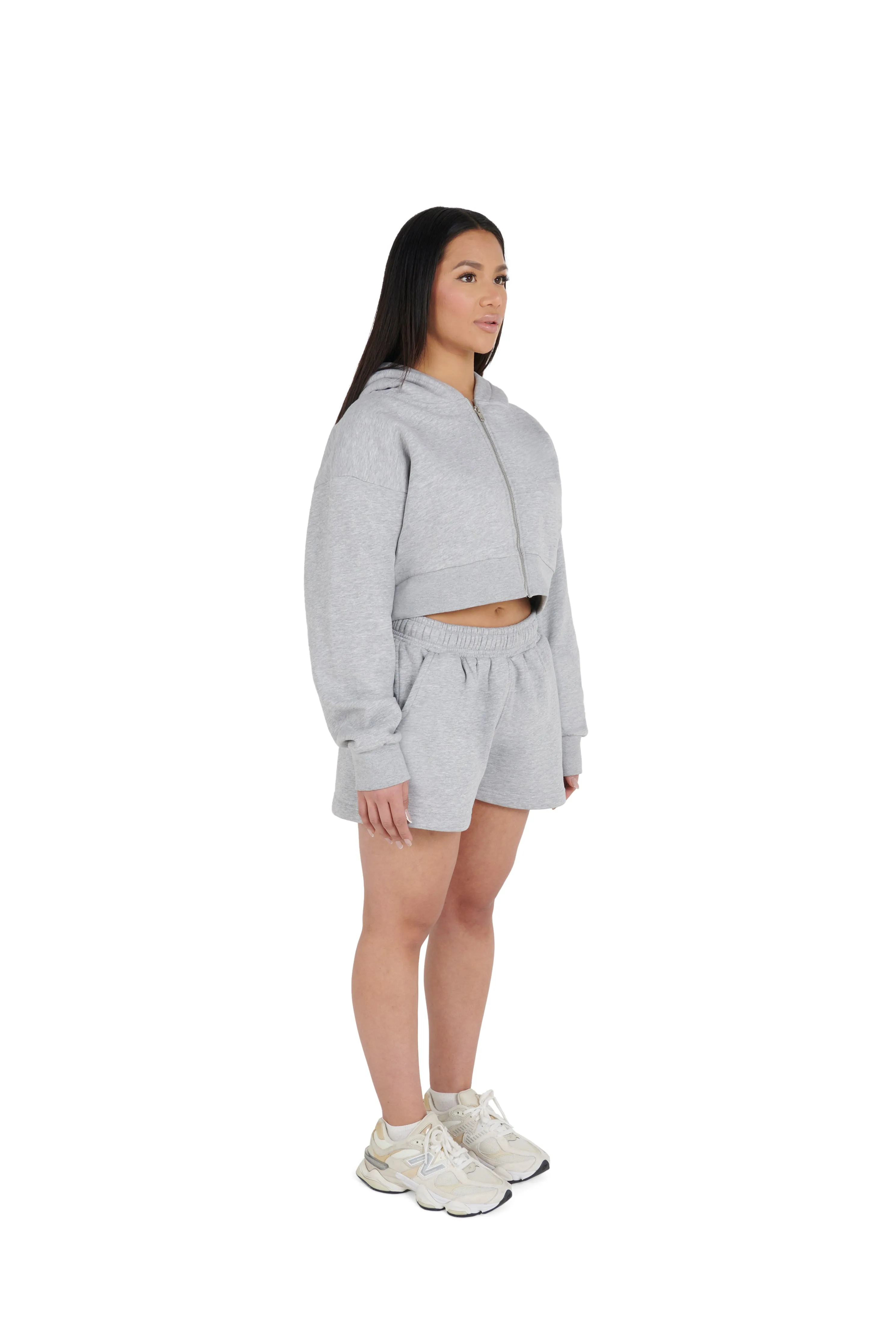 Ladies Cropped Shorts 330GSM