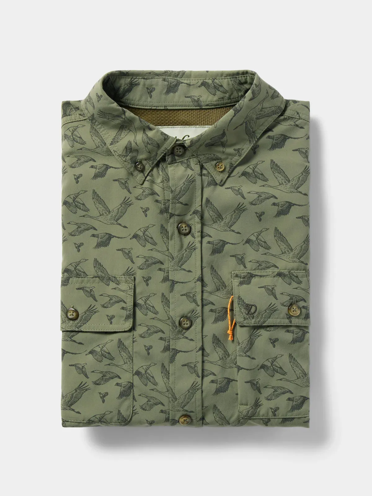 Lightweight Hunting Shirt Long Sleeve-Birds of a Feather- Duck Camp