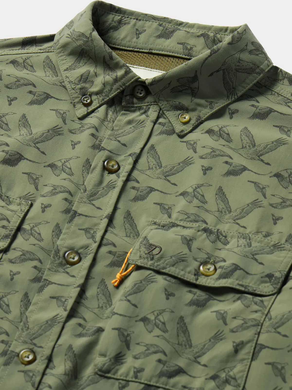 Lightweight Hunting Shirt Long Sleeve-Birds of a Feather- Duck Camp
