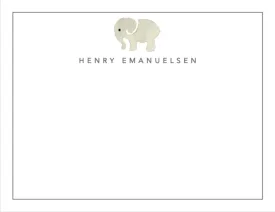 Little Elephant Stationery Set