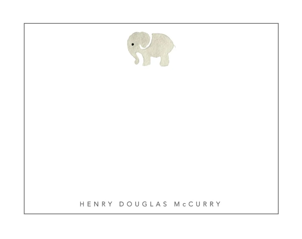 Little Elephant Stationery Set