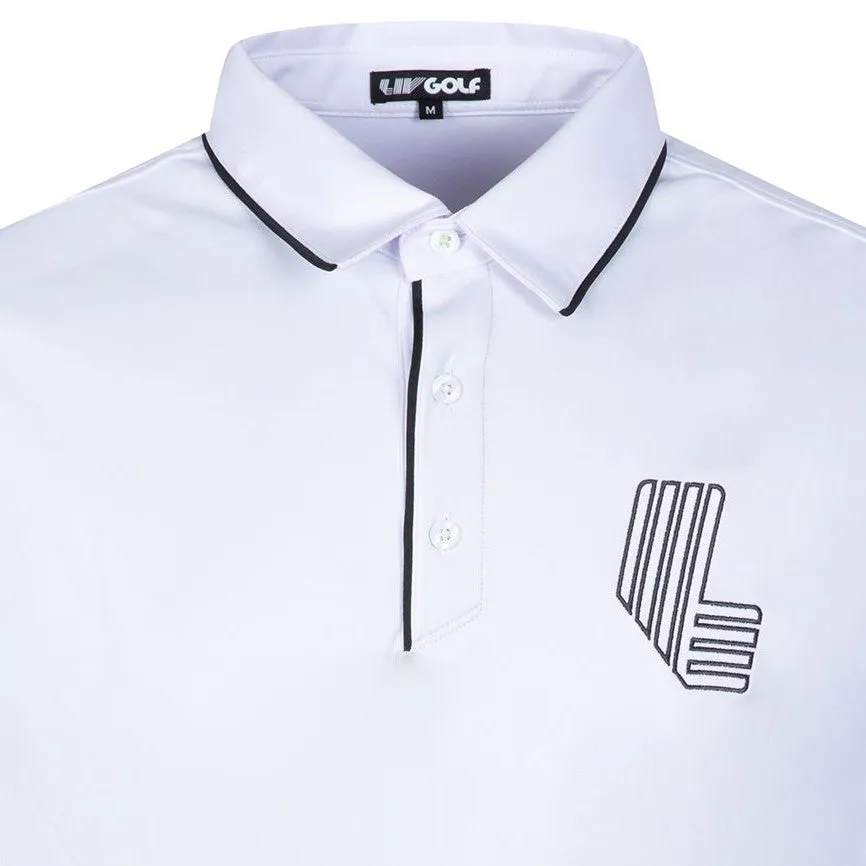 LIV Golf | Men's Polo - White