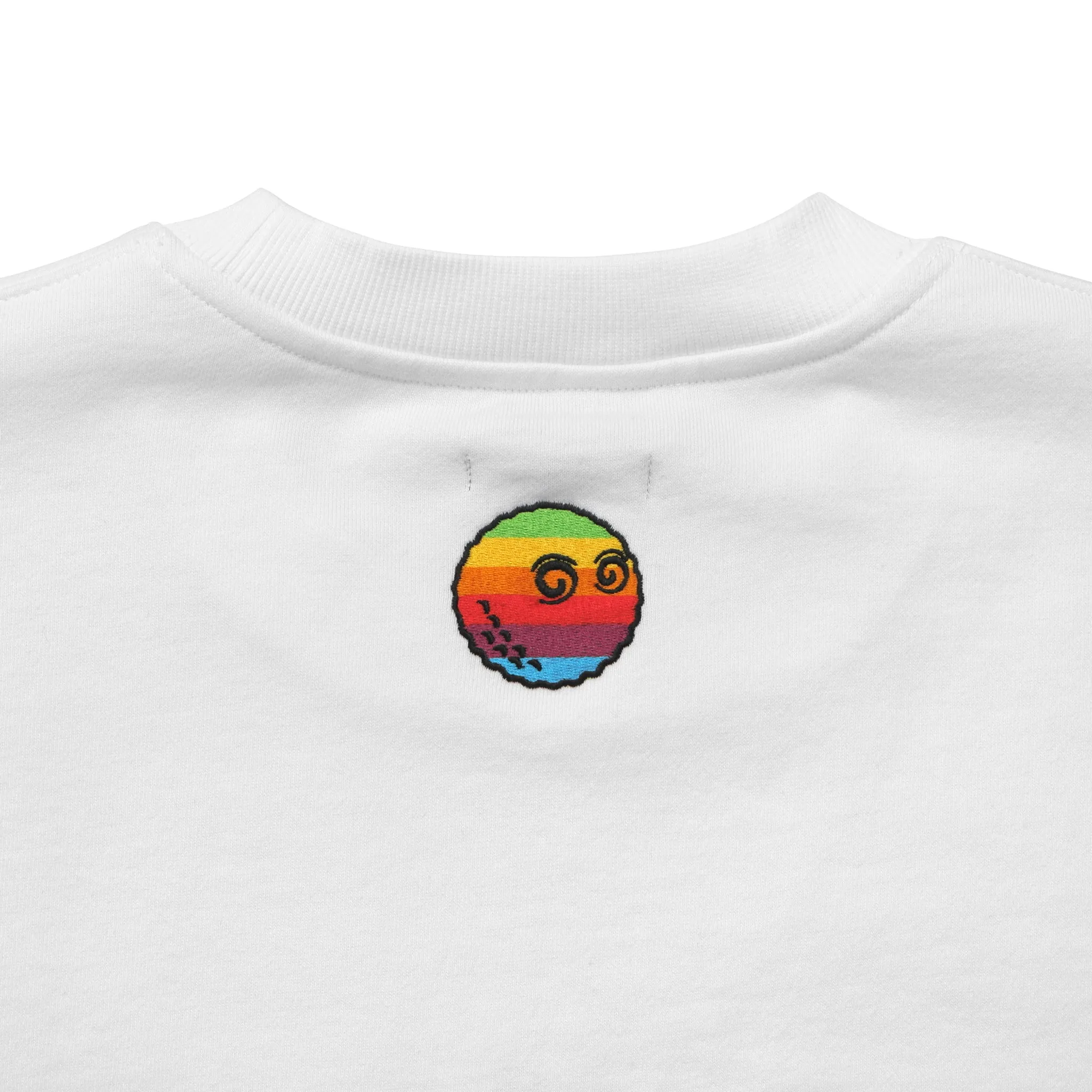 Malbon x Beams Rainbow Crewneck