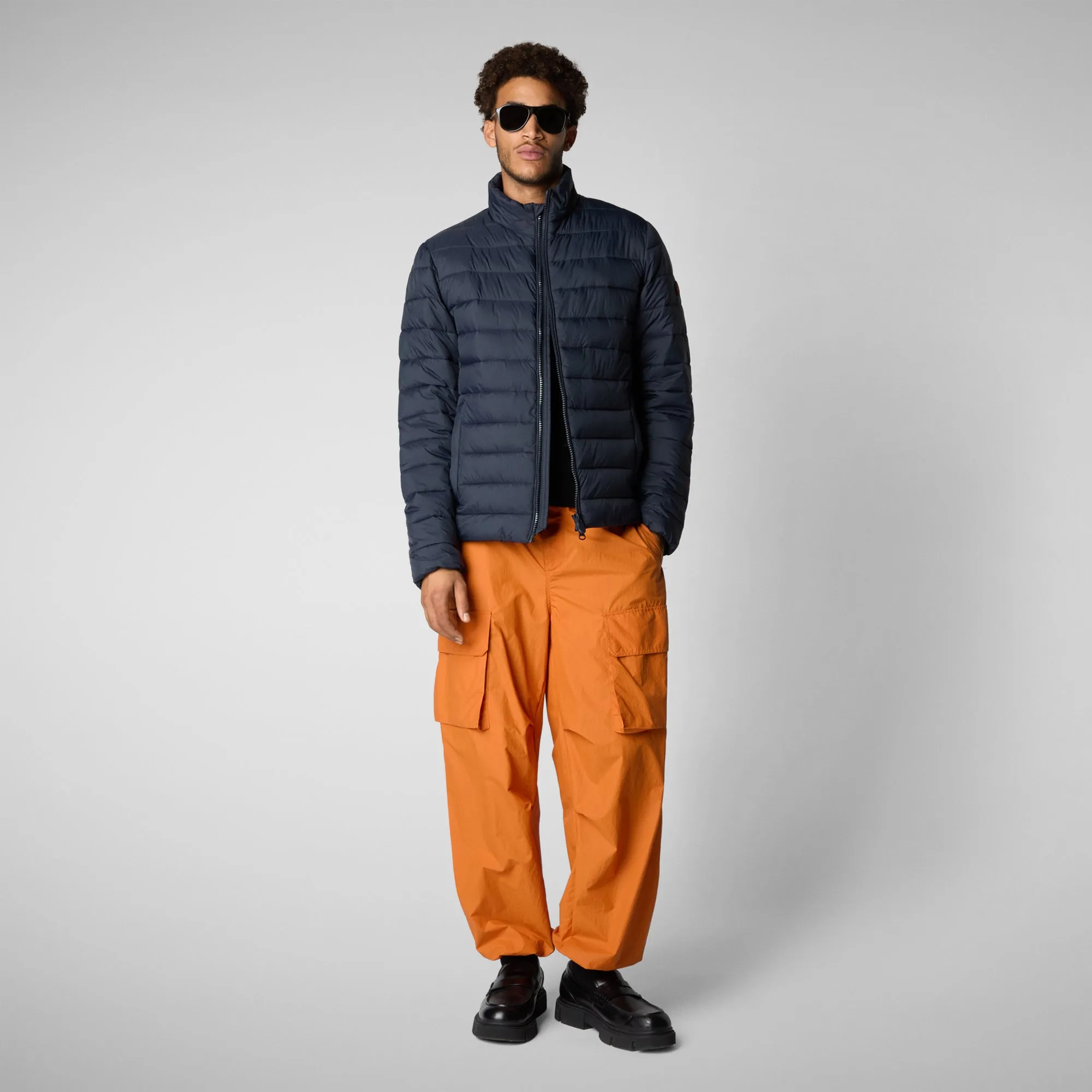 Man's jacket Idris in blue black