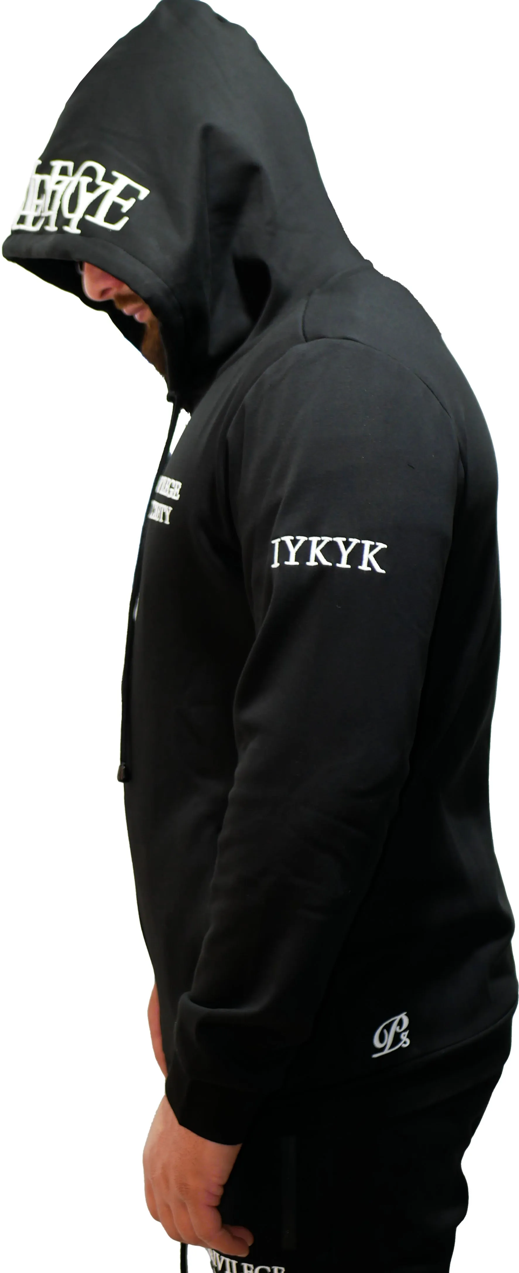 Men's IYKYK Fleece Zip Up Hoodie