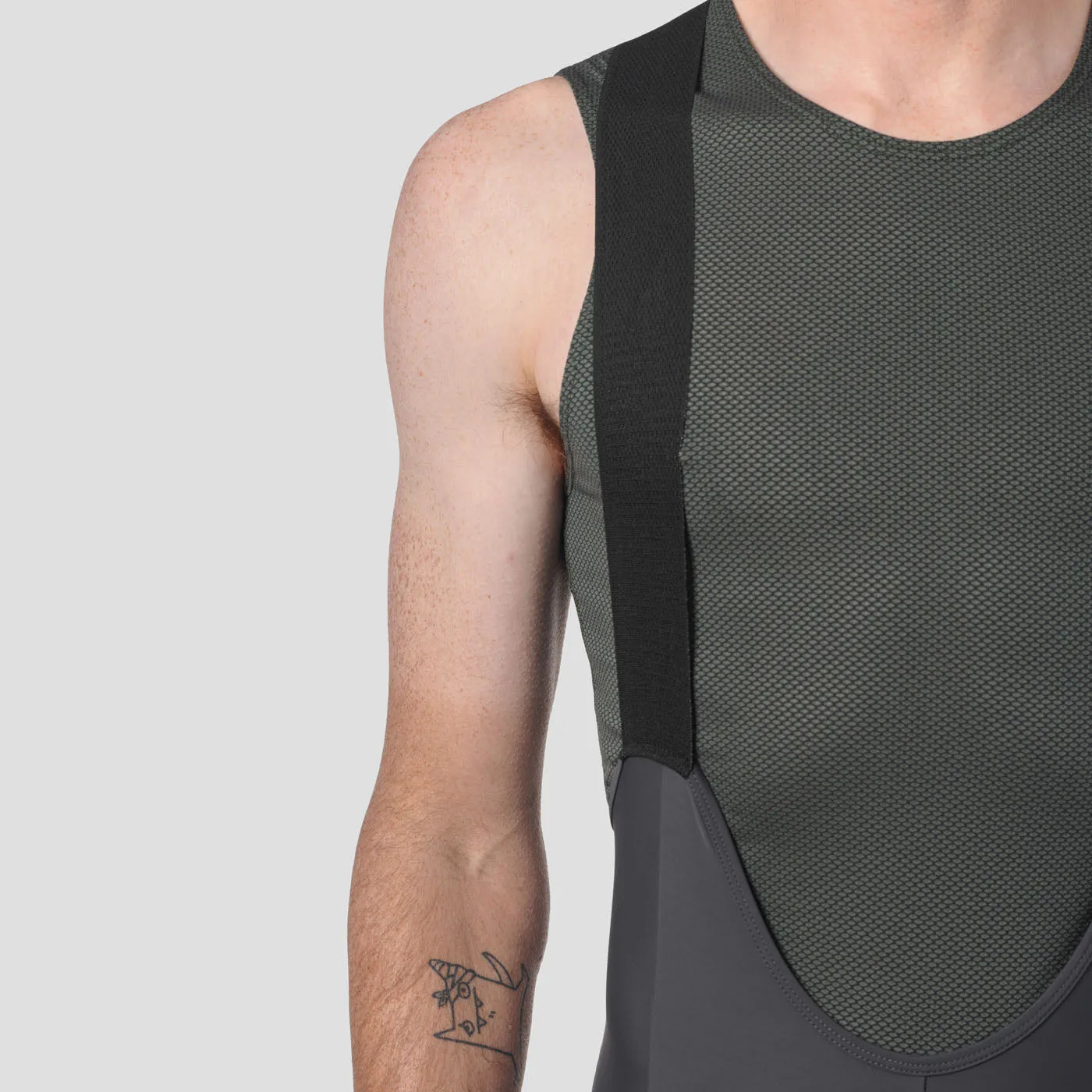 Men's Work Bib Short - Slate