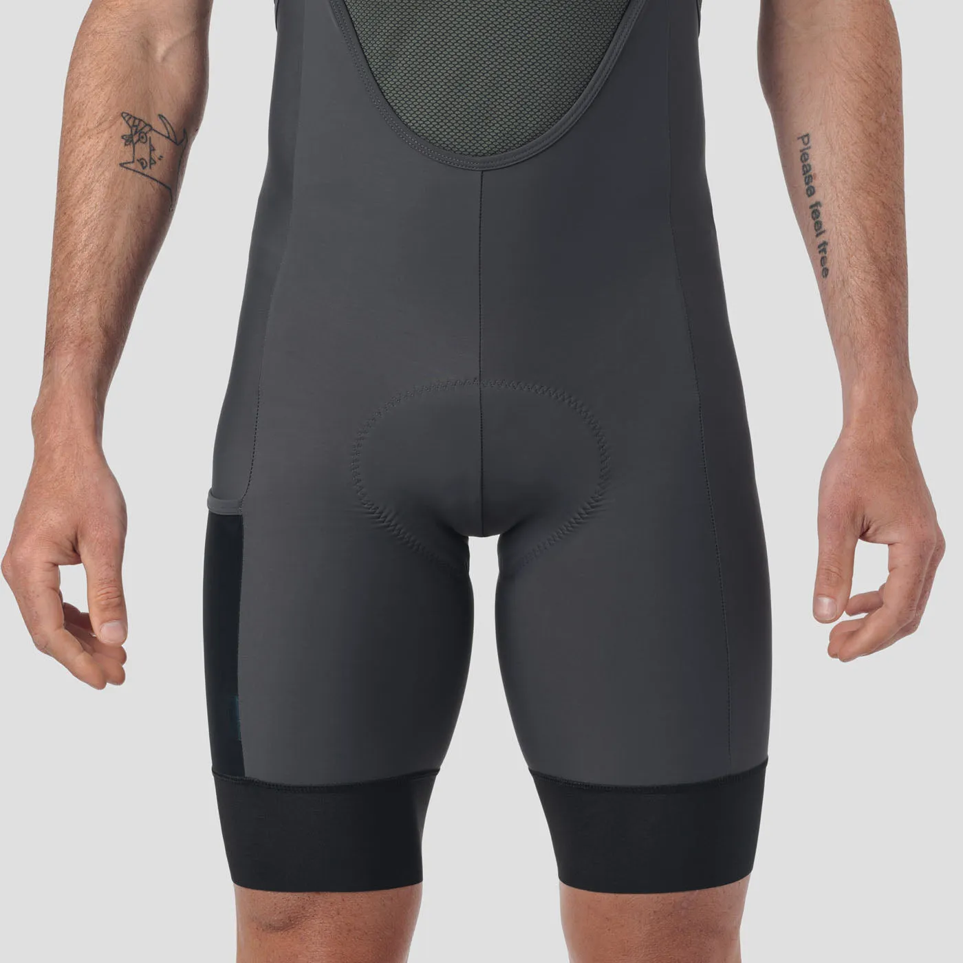 Men's Work Bib Short - Slate