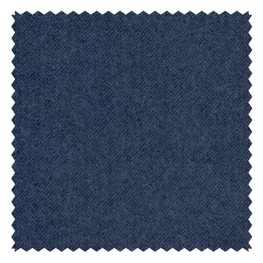 Mid Blue VBC Super 120s Flannel