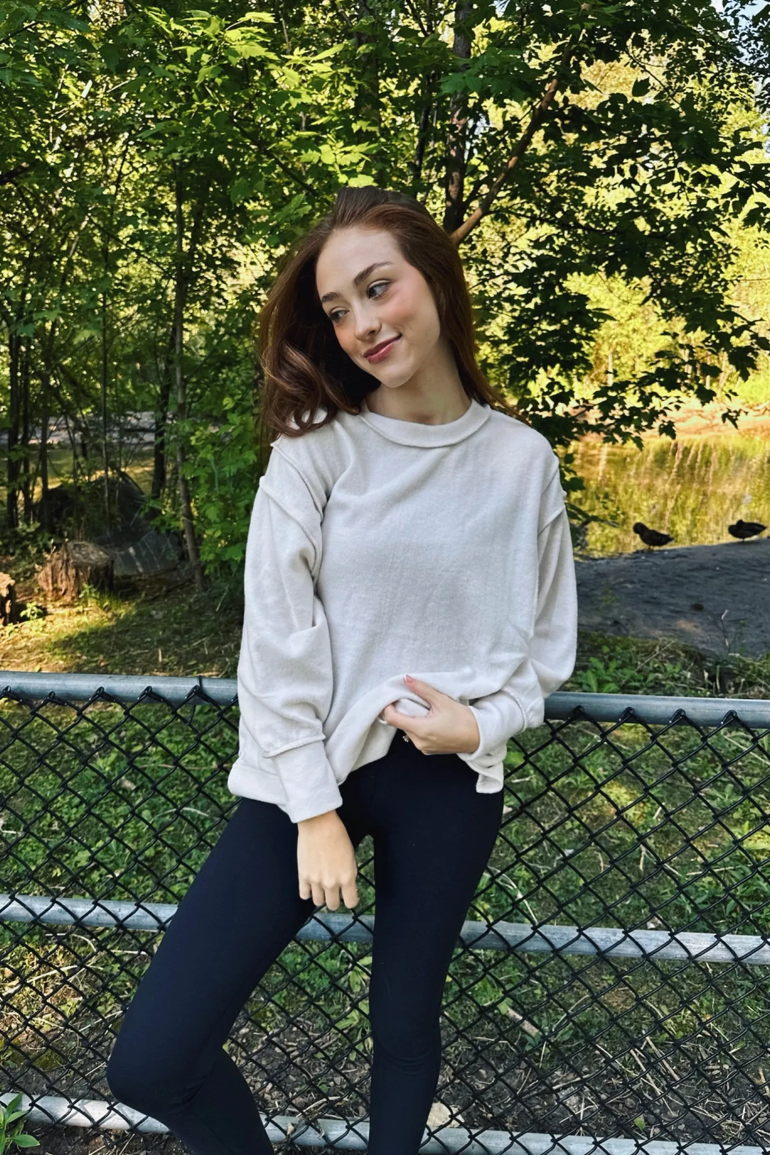 Midnight River Oversized Sweater