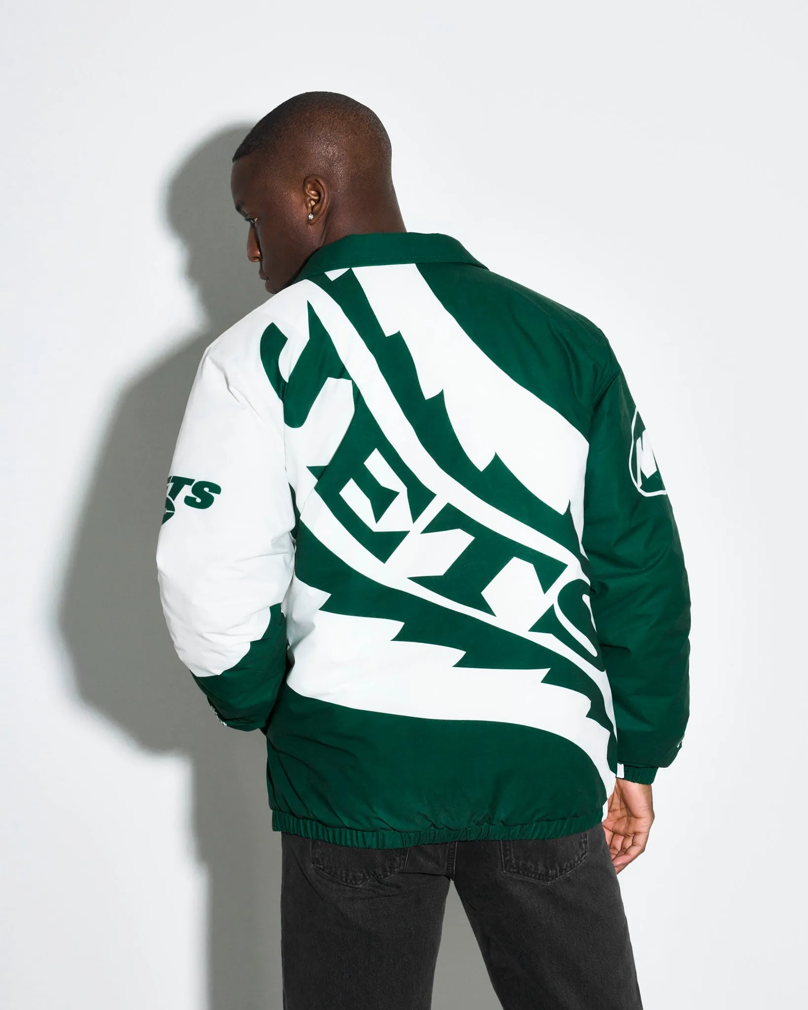 New York Jets Saw Blade Quilted Puffer Jacket