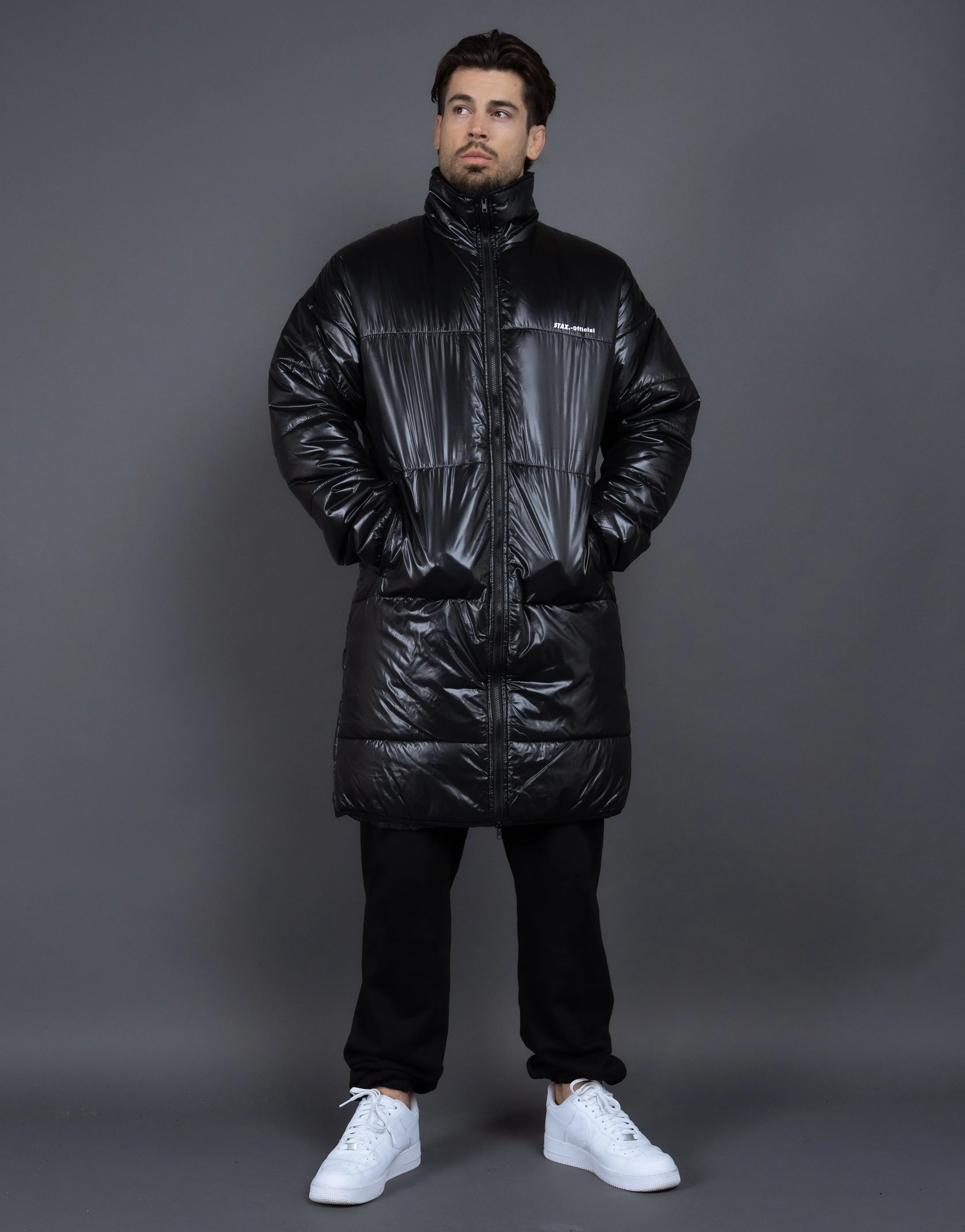 Official Long Puffer - Black