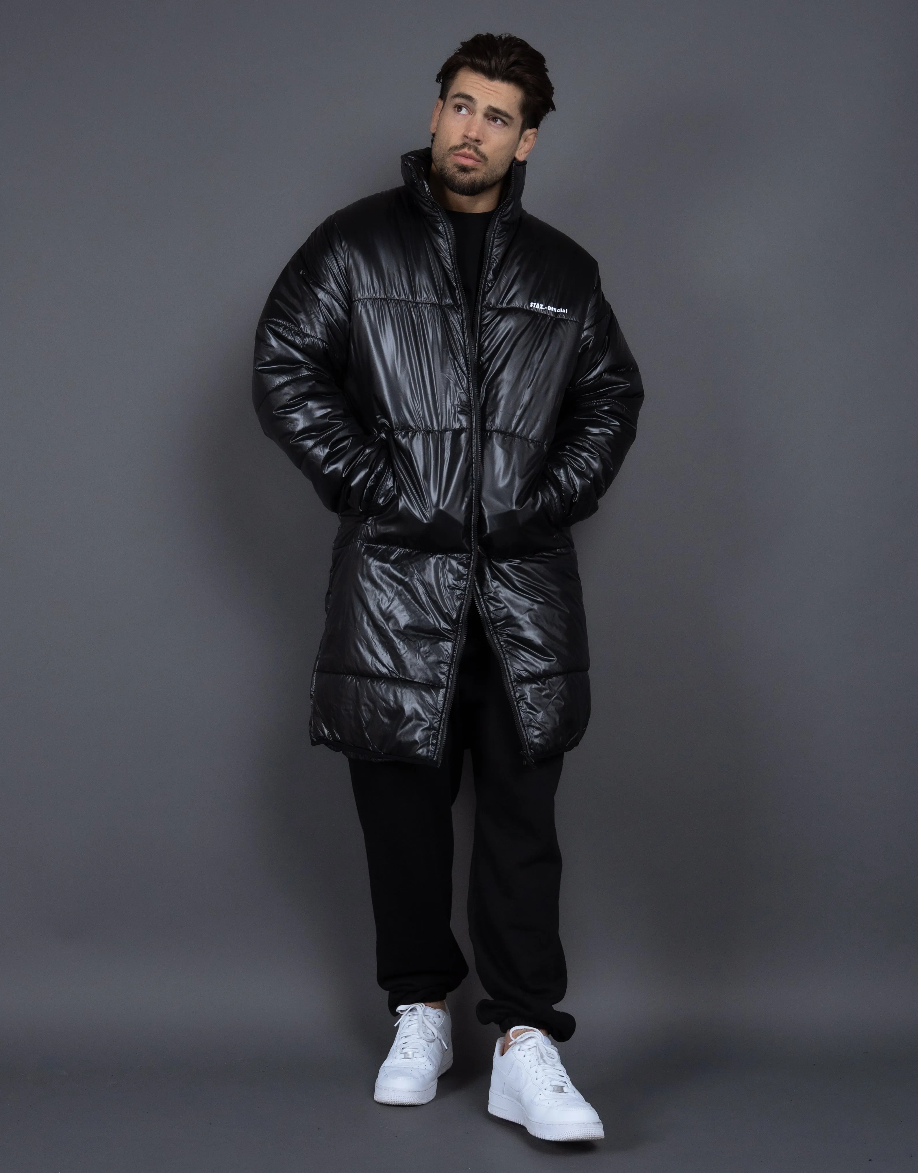 Official Long Puffer - Black
