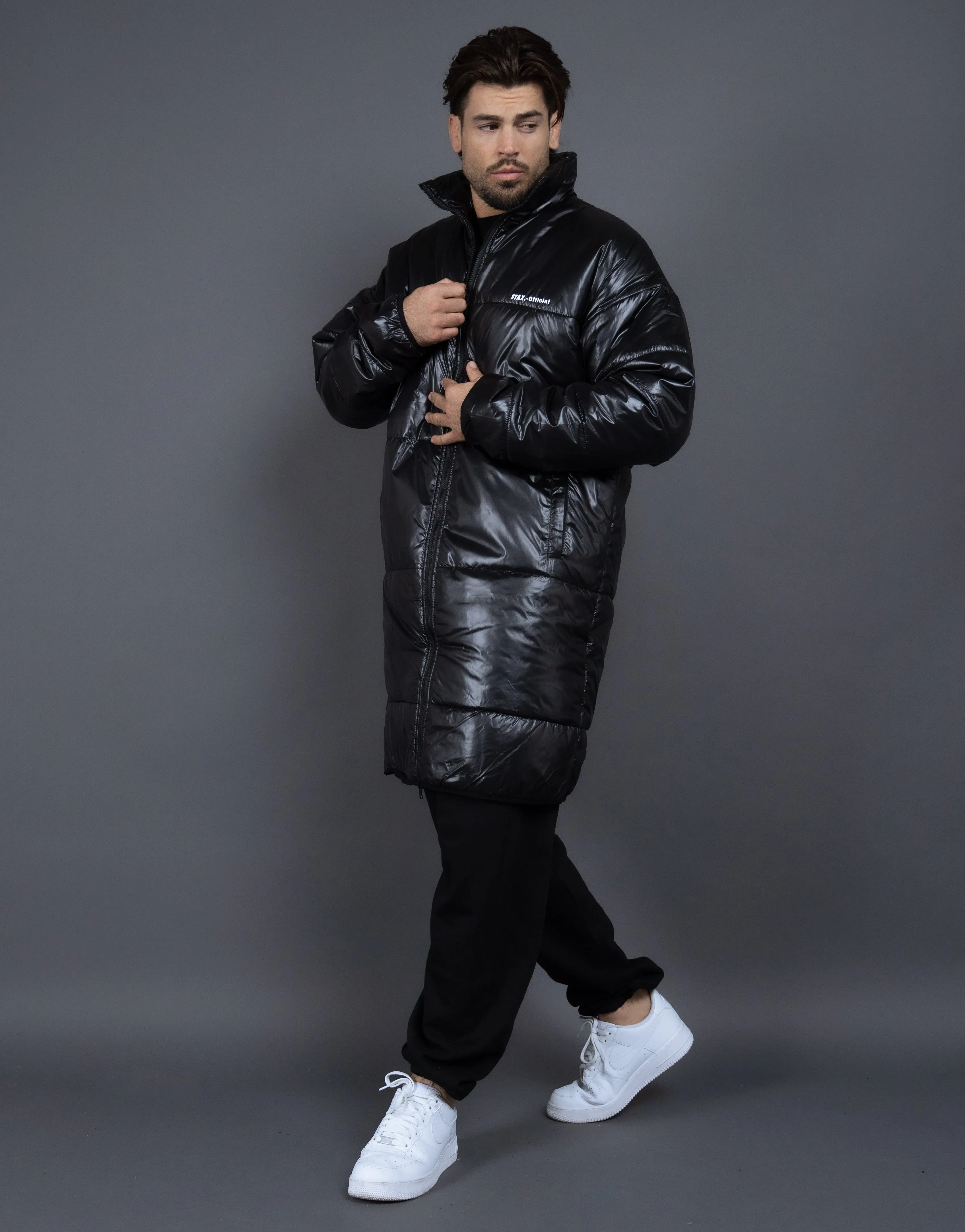 Official Long Puffer - Black