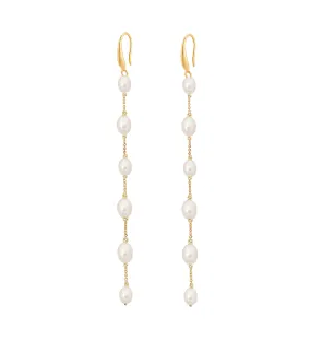 Pacific Earrings L Gold