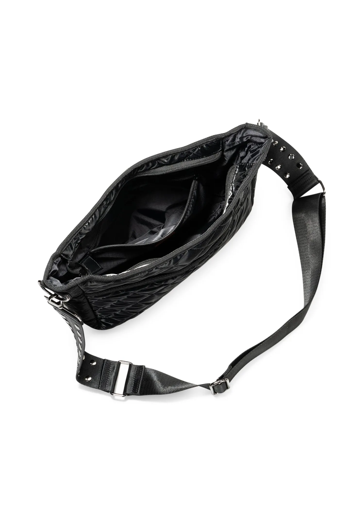 Perri Night Quilted Puffer Crossbody Bag