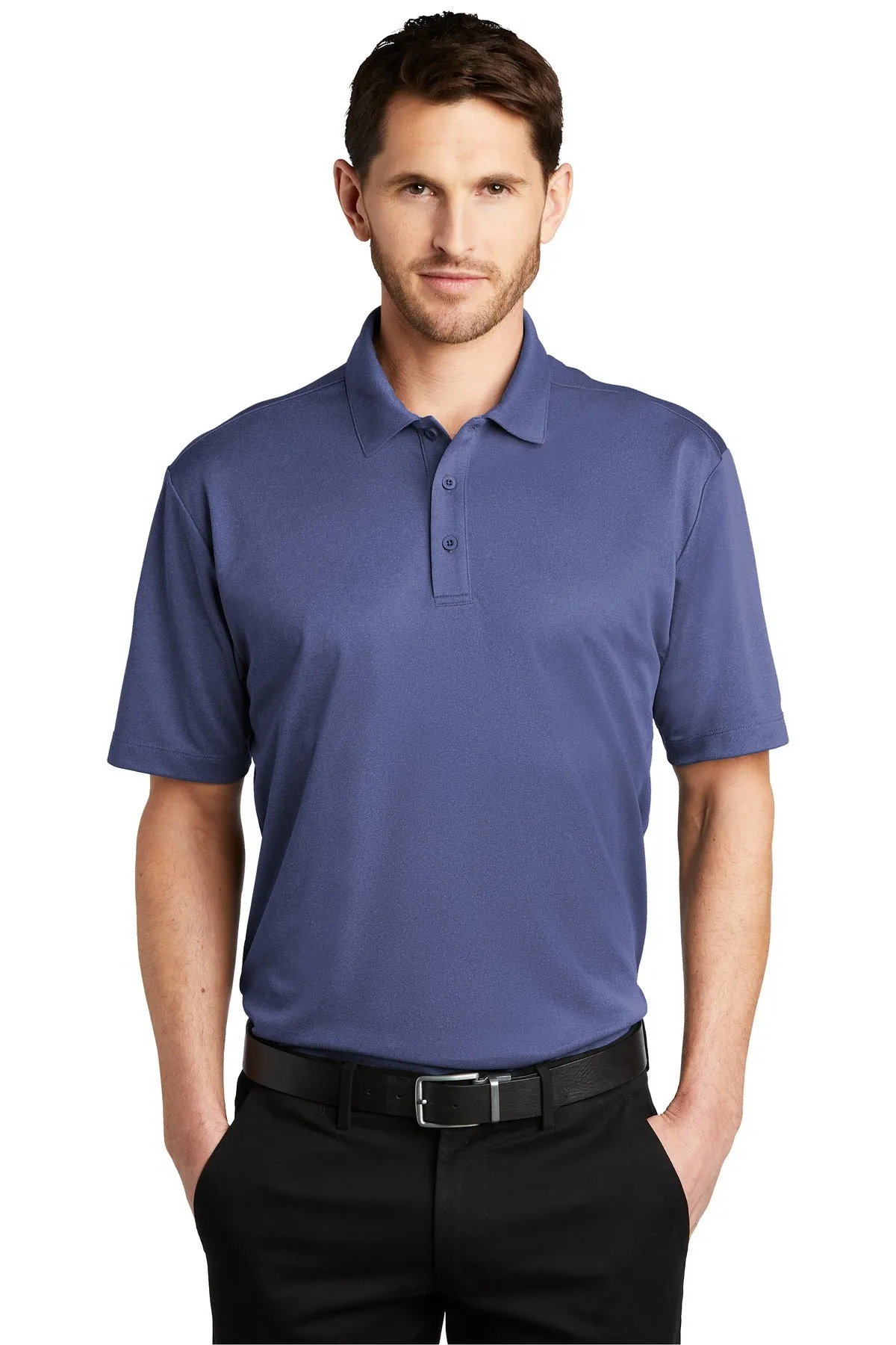 Port Authority ¬Æ Heathered Silk Touch ‚Ñ¢ Performance Polo. K542