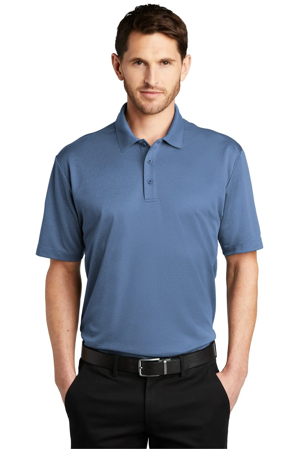 Port Authority ¬Æ Heathered Silk Touch ‚Ñ¢ Performance Polo. K542