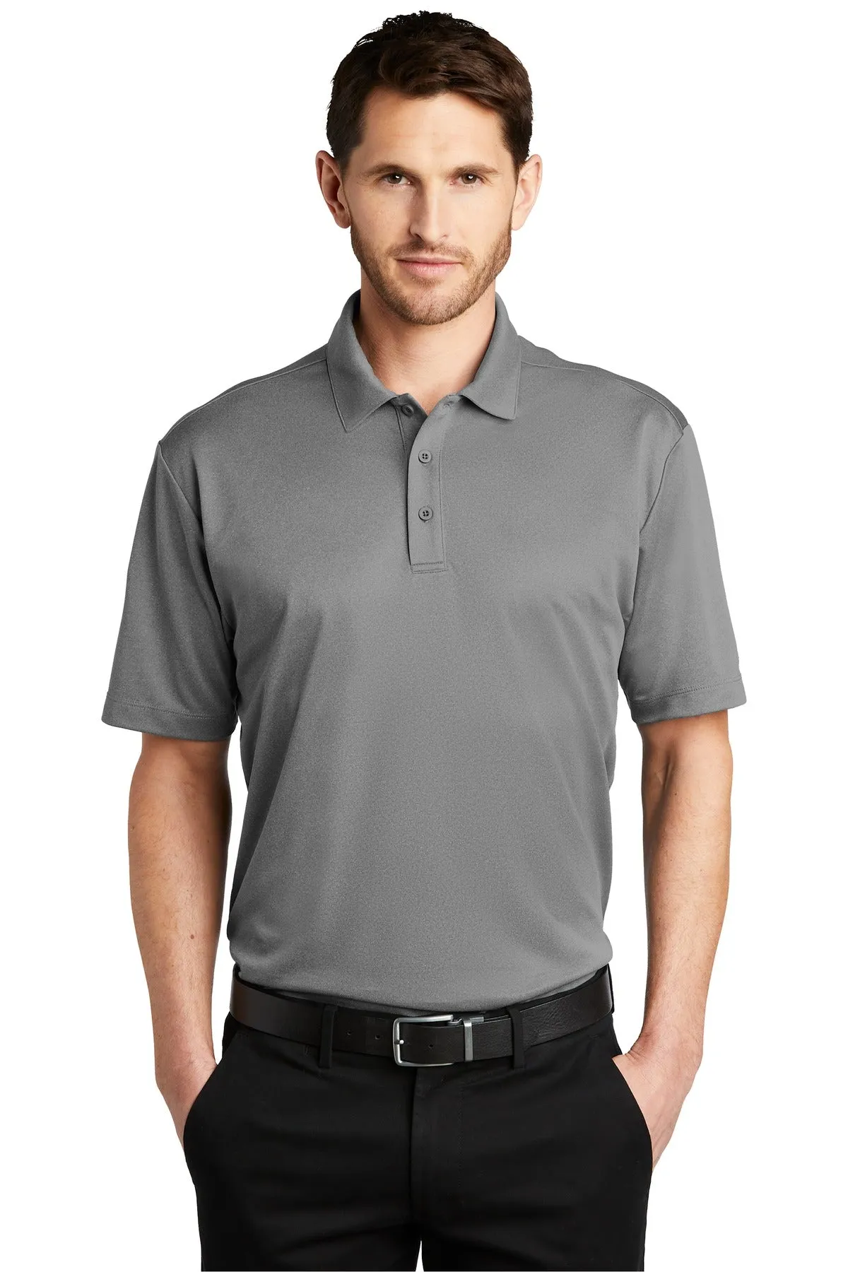 Port Authority ¬Æ Heathered Silk Touch ‚Ñ¢ Performance Polo. K542