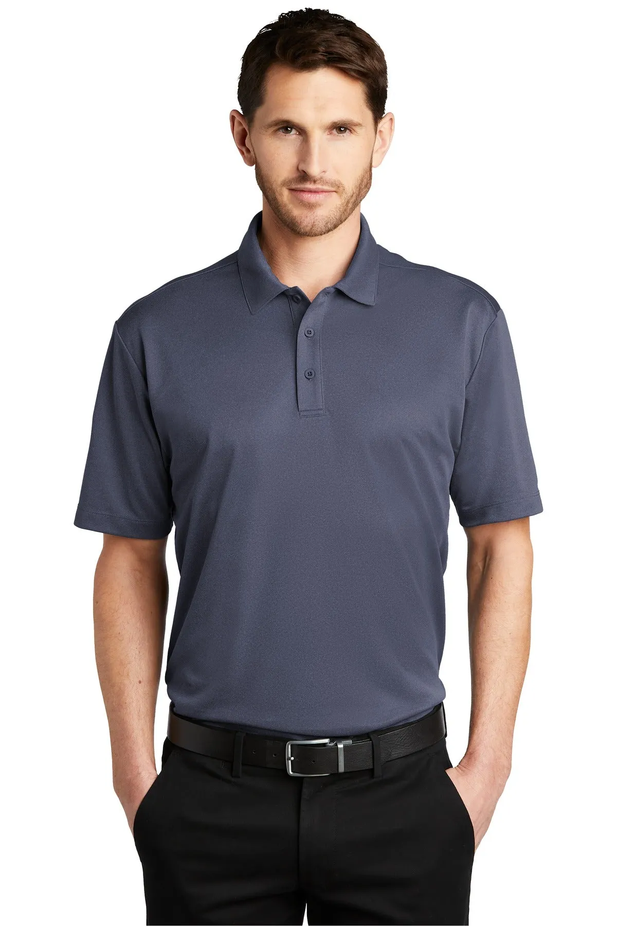 Port Authority ¬Æ Heathered Silk Touch ‚Ñ¢ Performance Polo. K542