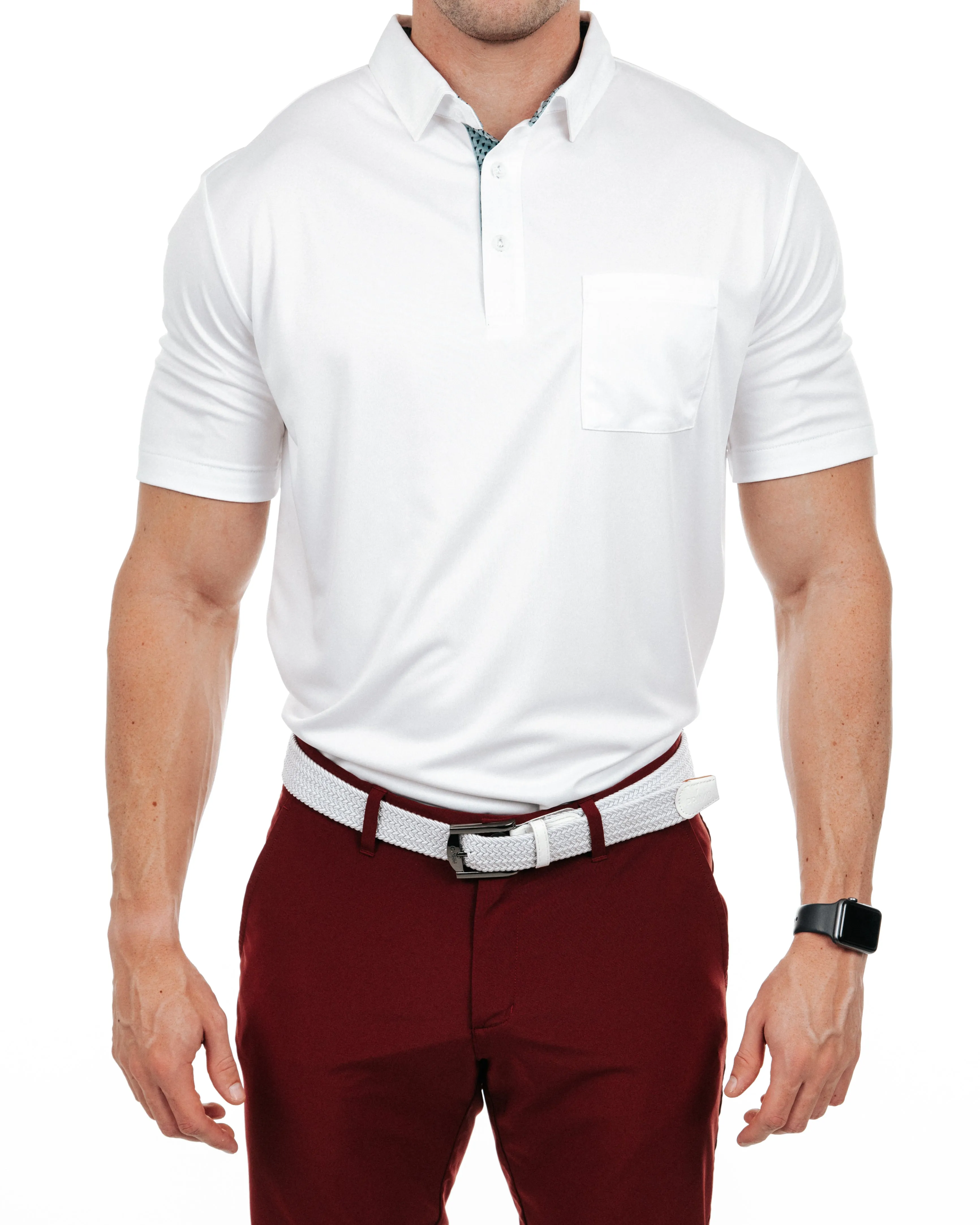 Primo Classic Polo - White (Pocket)
