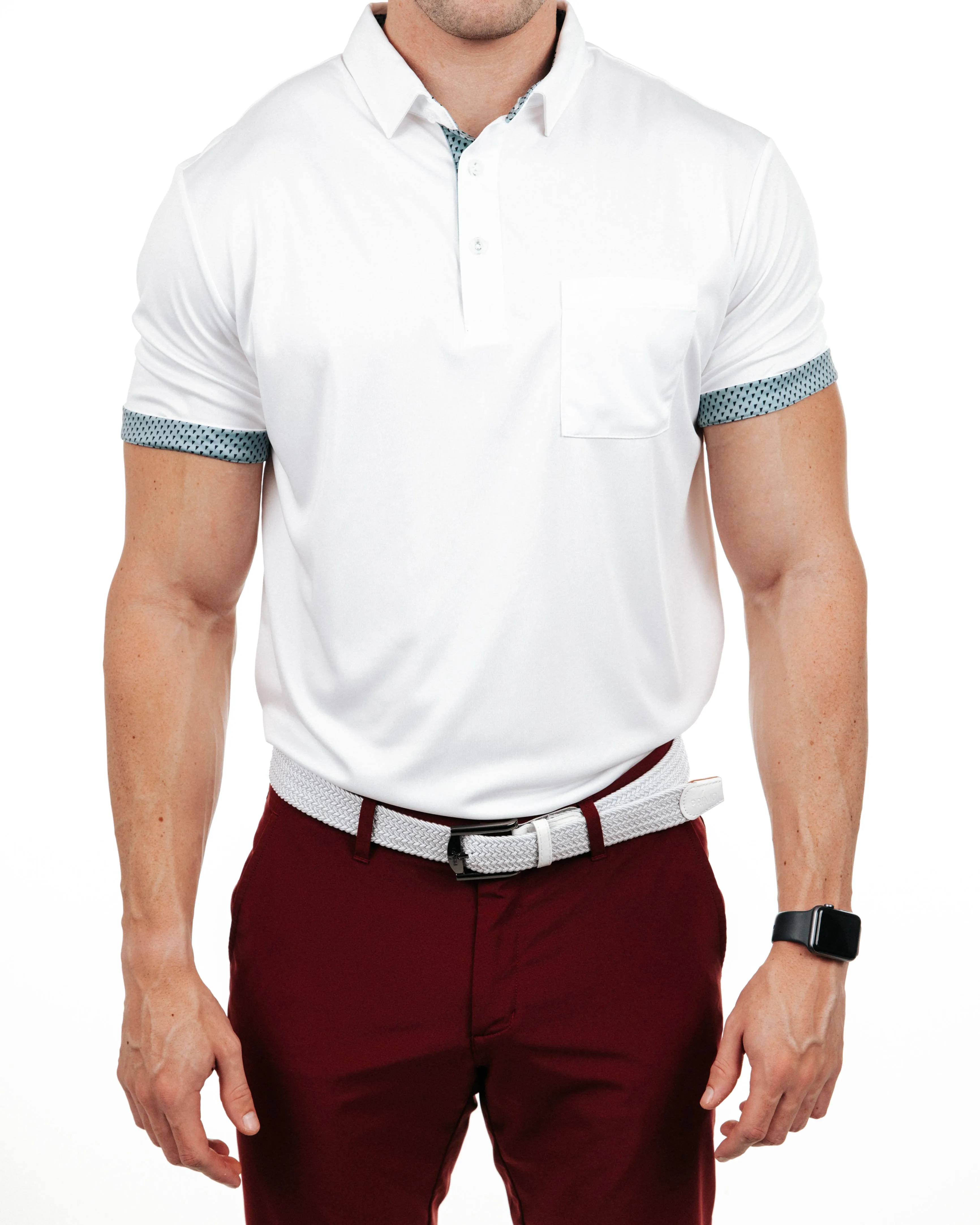 Primo Classic Polo - White (Pocket)