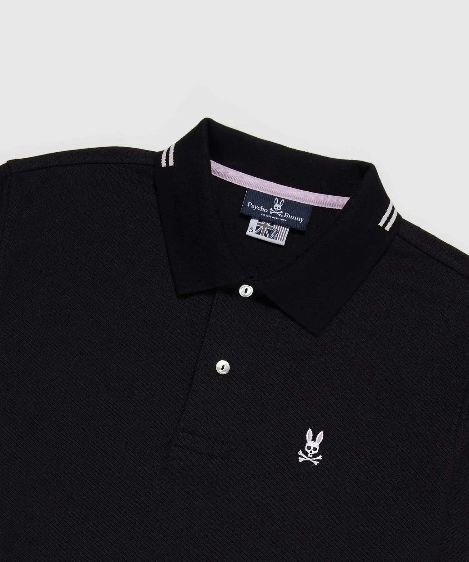 Psycho Bunny Madison Polo - Black