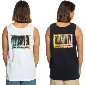 Quiksilver Mens Long Fade Crew Neck Vest