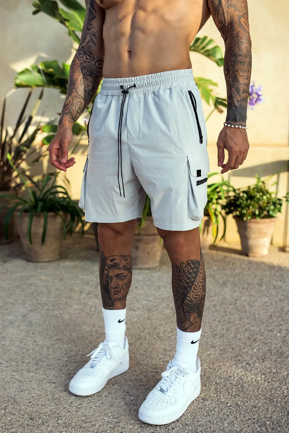 Raptor Cargo Shorts - Grey