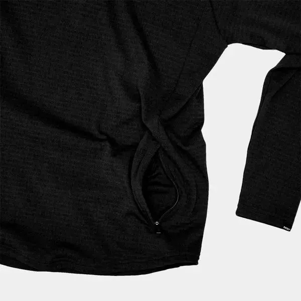 Saysky | Blaze Half Zip | Lightweight Fleece | Heren | Black