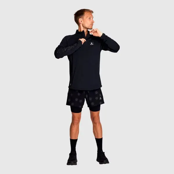 Saysky | Blaze Half Zip | Lightweight Fleece | Heren | Black