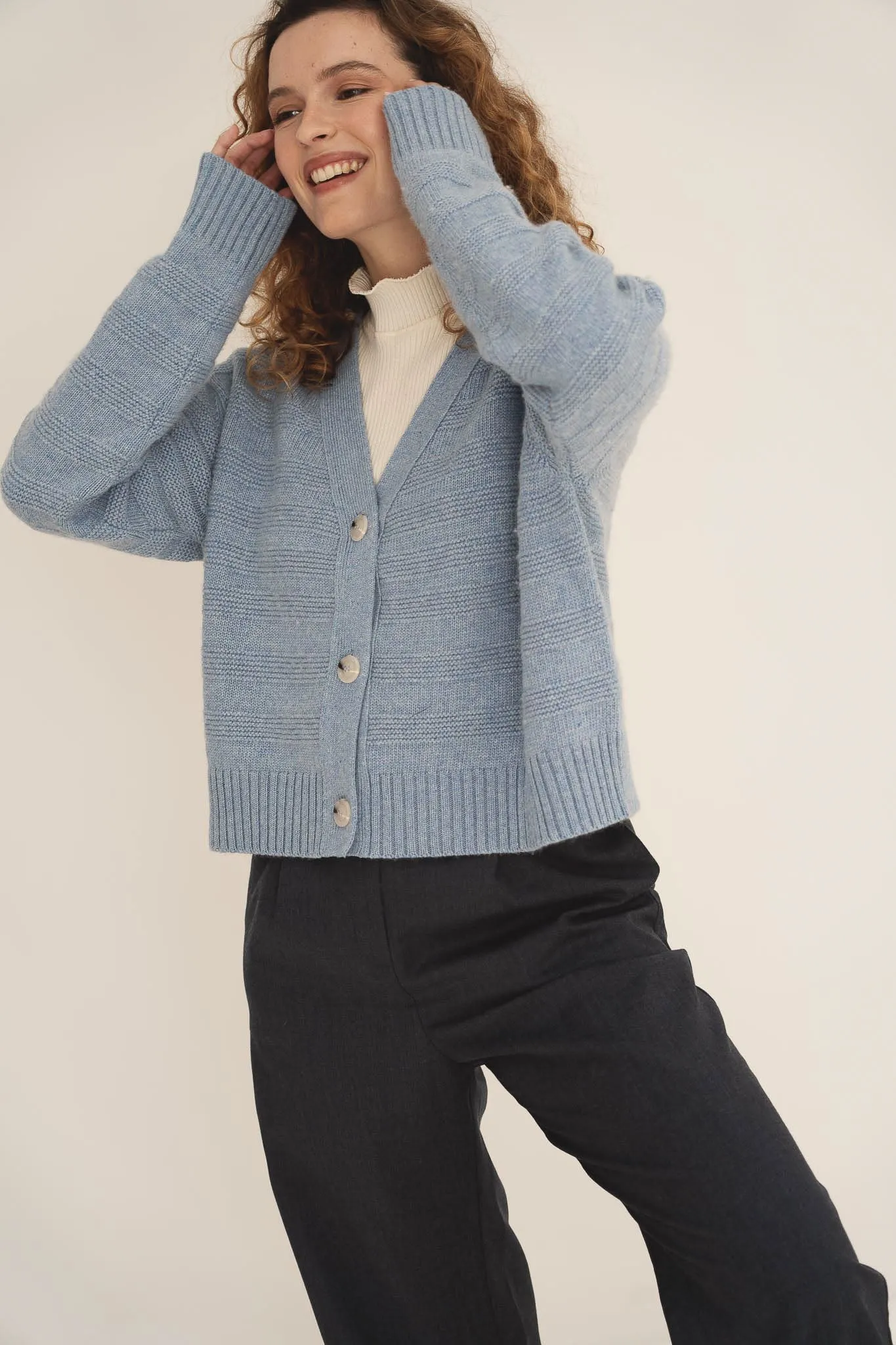 Sophia Blue Cardigan