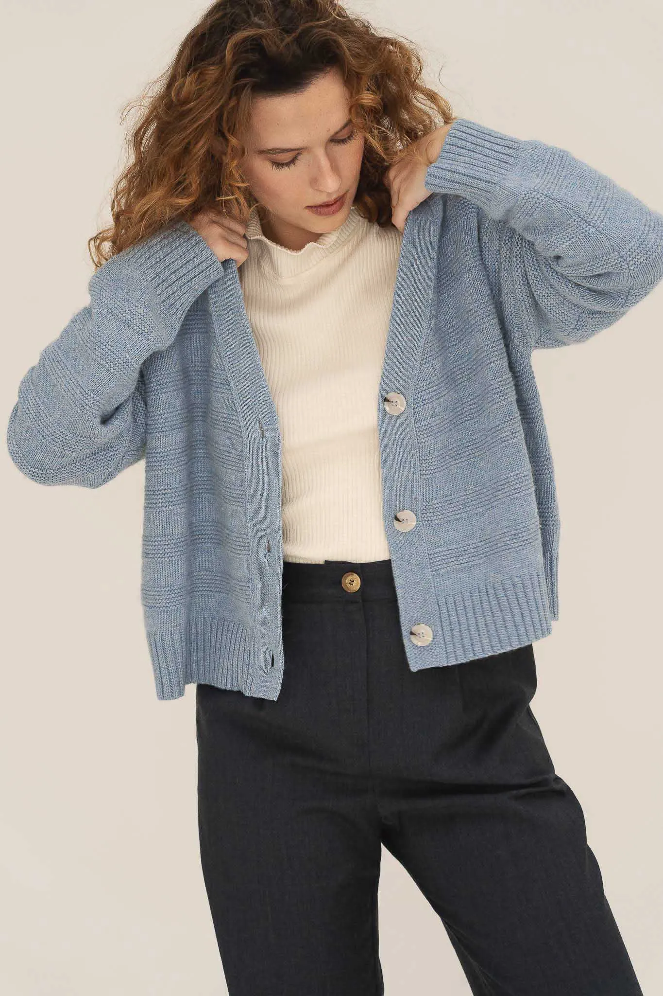 Sophia Blue Cardigan