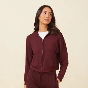 Supersoft Fleece Girlfriend Zip Up Hoody